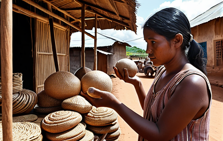 A thoughtful consumer at a crossroads, holding a globally sourced, mass-produced item in one hand and a unique, locally crafted artisan product in the other. The scene should visually represent a genuine re-evaluation of value, emphasizing authenticity, ethical production, and human connection over mere price, with a subtle shift in lighting from dim to hopeful on the local side.
