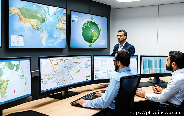 리쇼어링을 위한 글로벌 전략 - A detailed, professional business meeting scene focused on regional supplier mapping in a Brazilian ...